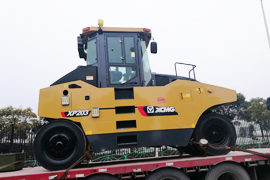 Four sets XCMG XP203 road rollers delivered to South Africa