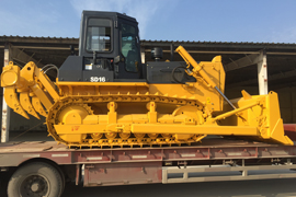 Two sets Shantui bulldozers delivered to Algeria
