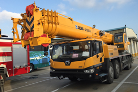 Two sets QY50KA truck cranes delivered to Ethiopia